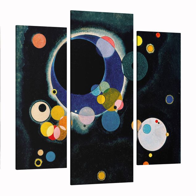Abstrakcja obraz Wassily Kandinsky - Szkicowanie okręgów