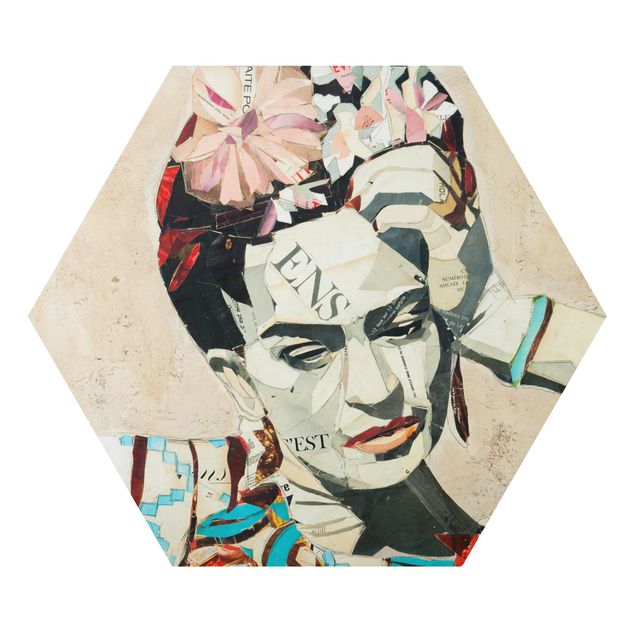 Obrazy artystów Frida Kahlo - Kolaż Nr 1