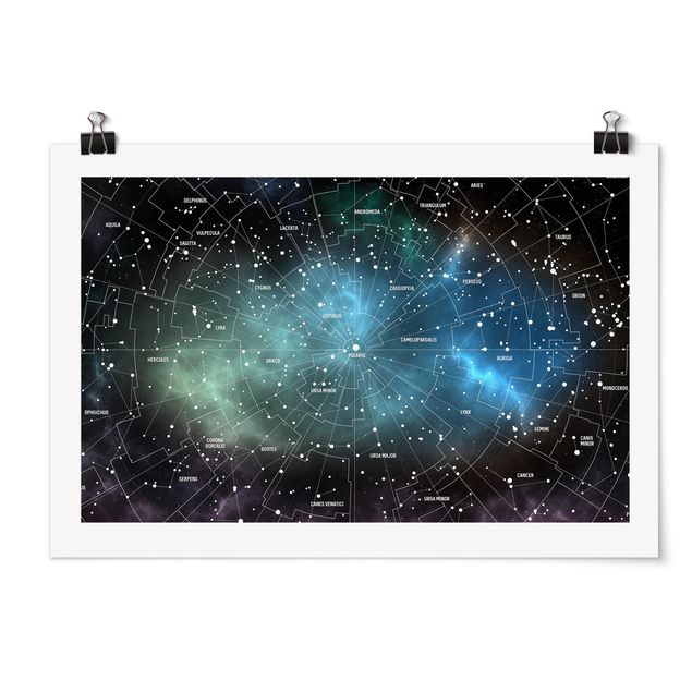 Obrazy powiedzenia Obrazy gwiazd Mapa mgławic galaktyk