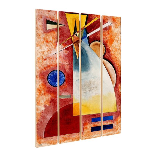 Obrazy na drewnie Wassily Kandinsky - Jeden drugiego