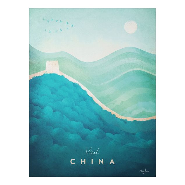 Nowoczesne obrazy do salonu Plakat podróżniczy - Chiny