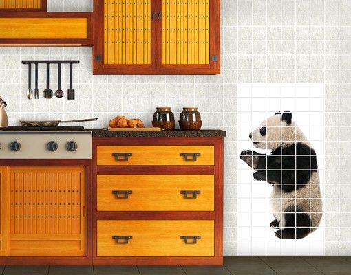 Dekoracja do kuchni Panda stojąca