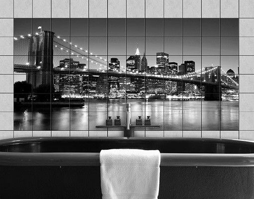 Dekoracja do kuchni Most Brooklyński w Nowym Jorku II