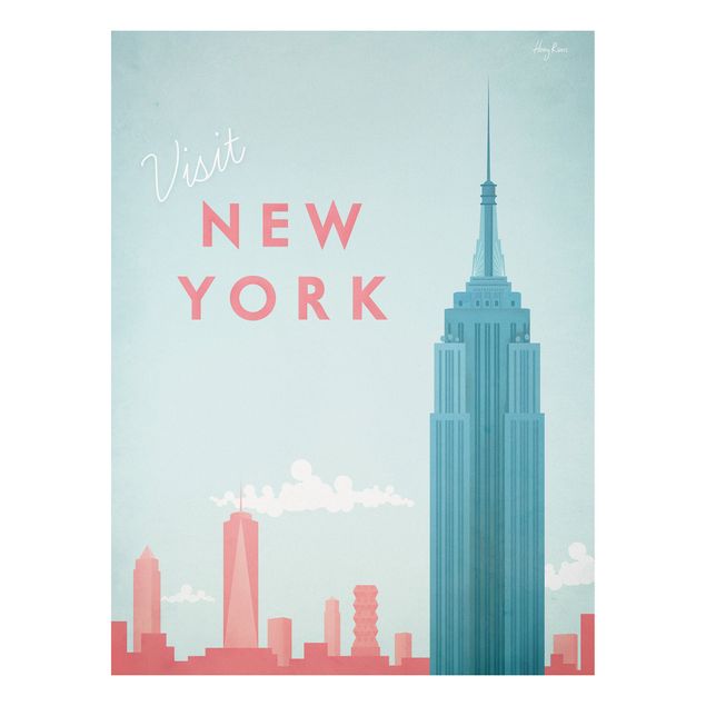 Obrazy do salonu nowoczesne Plakat podróżniczy - Nowy Jork