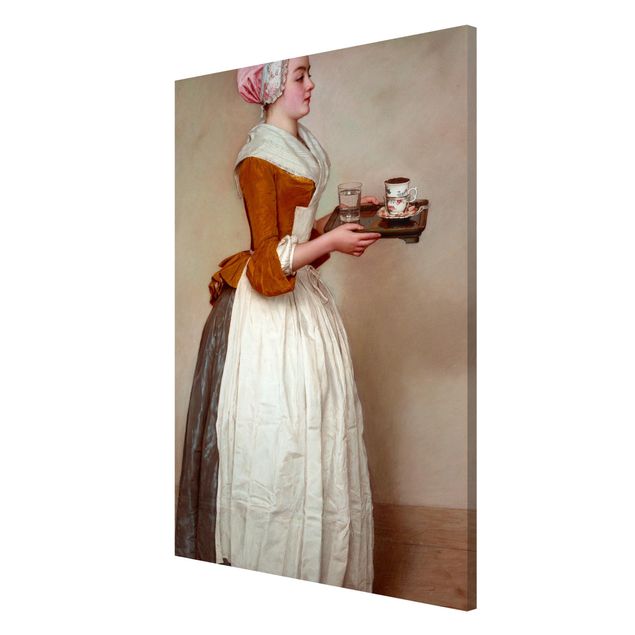 Nowoczesne obrazy Jean Etienne Liotard - Dziewczyna z czekolady