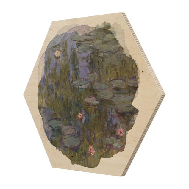 Reprodukcje Akwarele - Claude Monet - Lilie wodne (Nympheas)