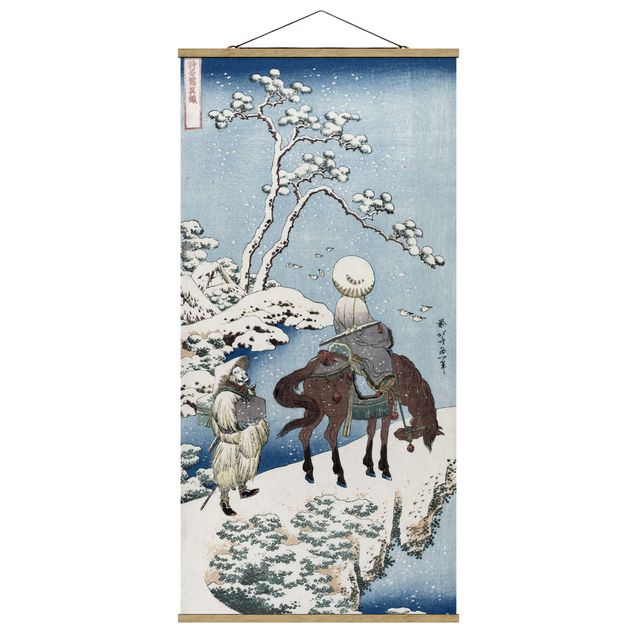 Konie obrazy Katsushika Hokusai - chiński poeta