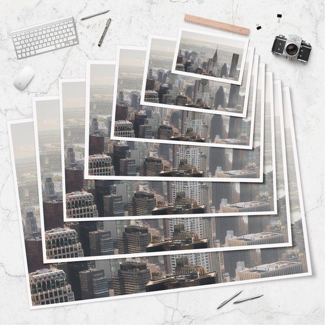 Obrazy Z Empire State Building Upper Manhattan NY