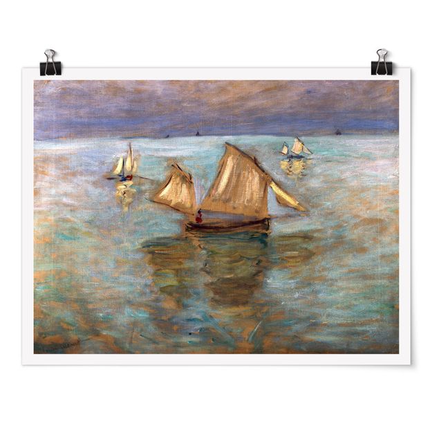 Obrazy impresjonizm Claude Monet - Łodzie rybackie