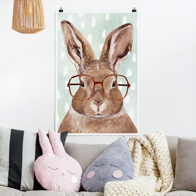 Pokój niemowlęcy Brillowane zwierzęta - królik