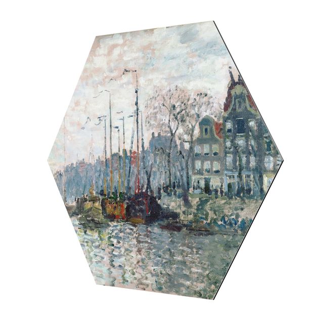 Artystyczne obrazy Claude Monet - Kromme Waal Amsterdam