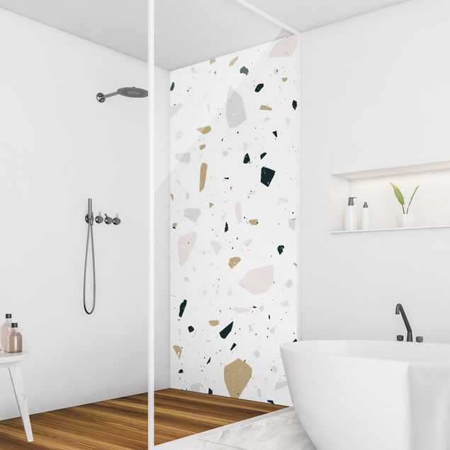 Panele ścienne do łazienki pod prysznic Terrazzo Pattern San Remo