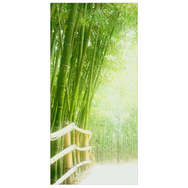 Parawan pokojowy Droga bambusowa