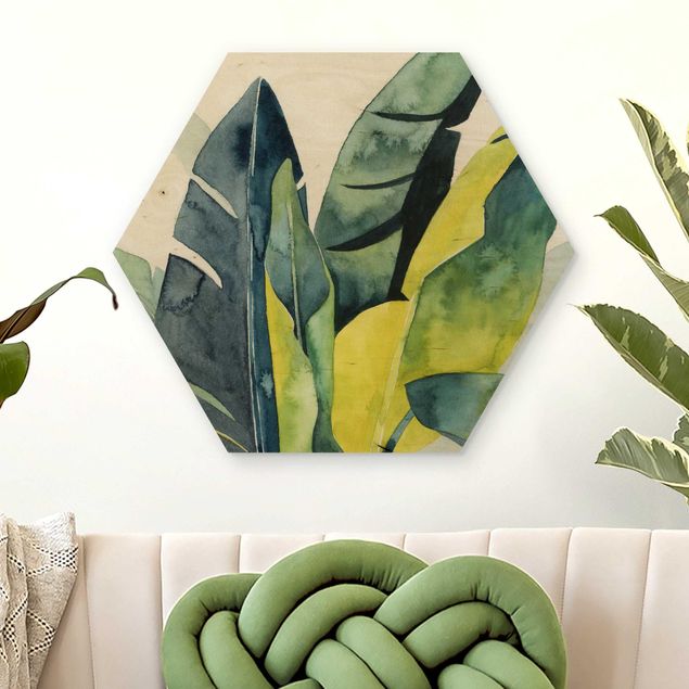 Dekoracja do kuchni Tropikalne liście - Banan