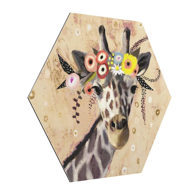 Obrazy zwierzęta Żyrafa Klimta