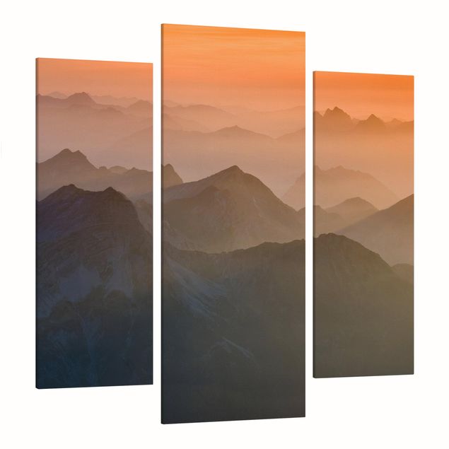 Obrazy z górami Widok z góry Zugspitze