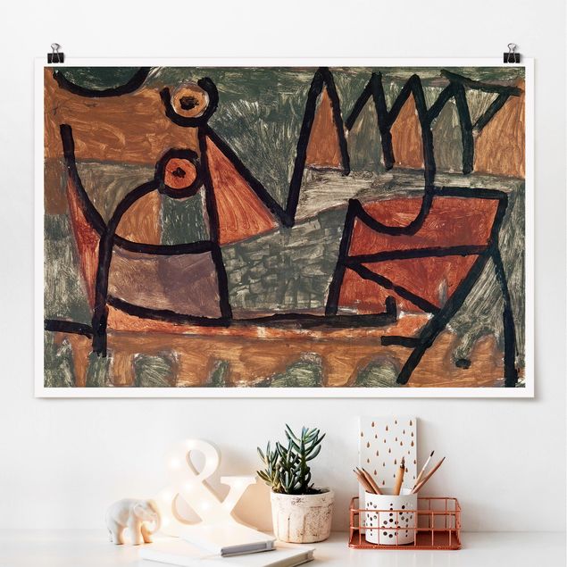 Dekoracja do kuchni Paul Klee - Wycieczka statkiem
