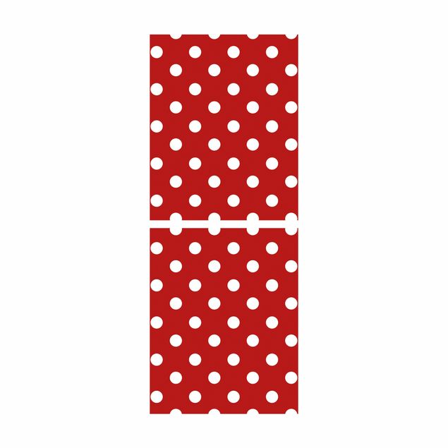 Okleina meblowa IKEA - Billy regał - Nr DS92 Dot Design Girly Red