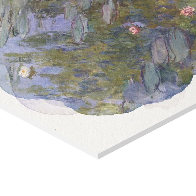 Obrazy na ścianę Akwarele - Claude Monet - Lilie wodne (Nympheas)