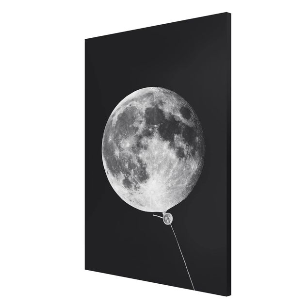 Obrazy do salonu Balon z księżycem