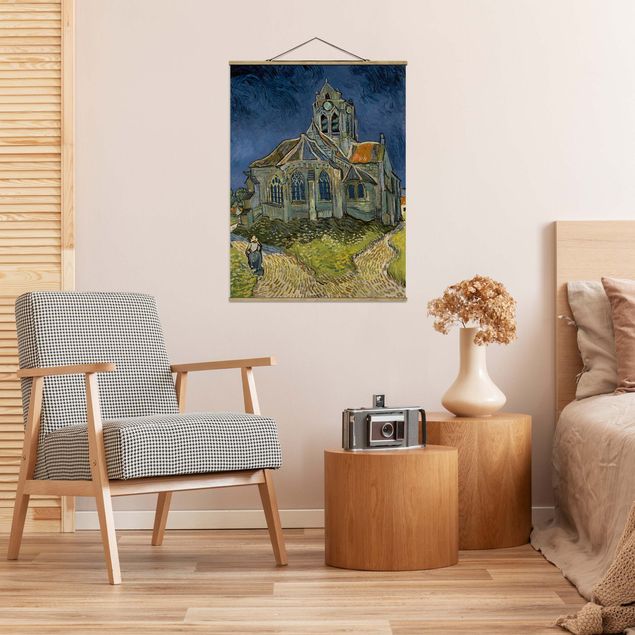 Nowoczesne obrazy do salonu Vincent van Gogh - Kościół w Auvers-sur-Oise