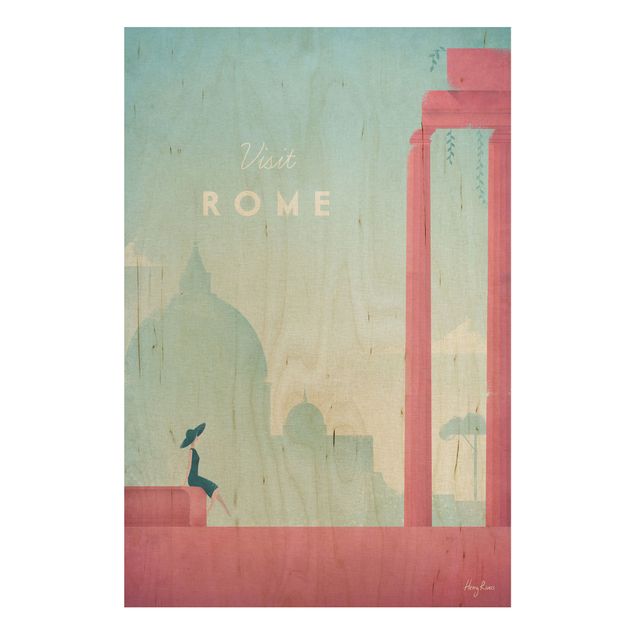 Henry Rivers obrazy Plakat podróżniczy - Rzym