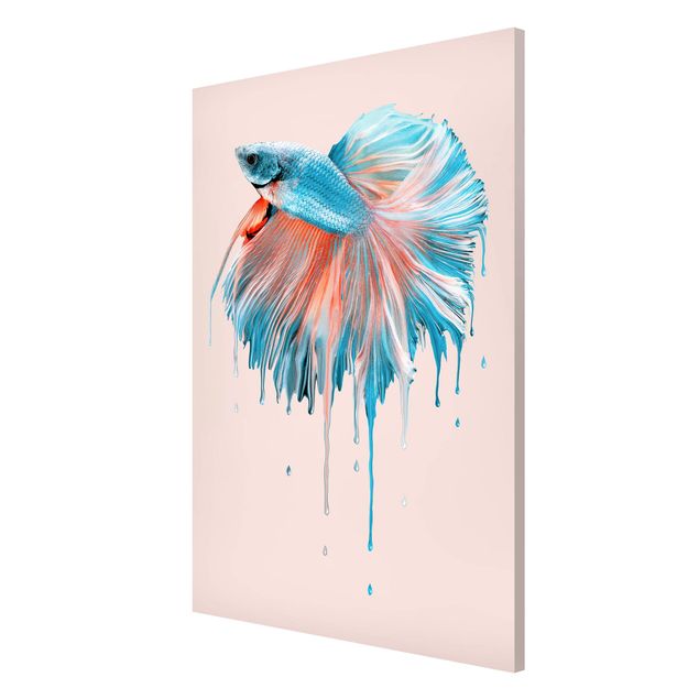 Obrazy nowoczesne Topiąca się ryba