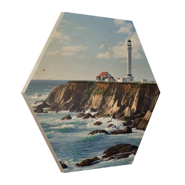 Obrazy na drewnie Point Arena Lighthouse California