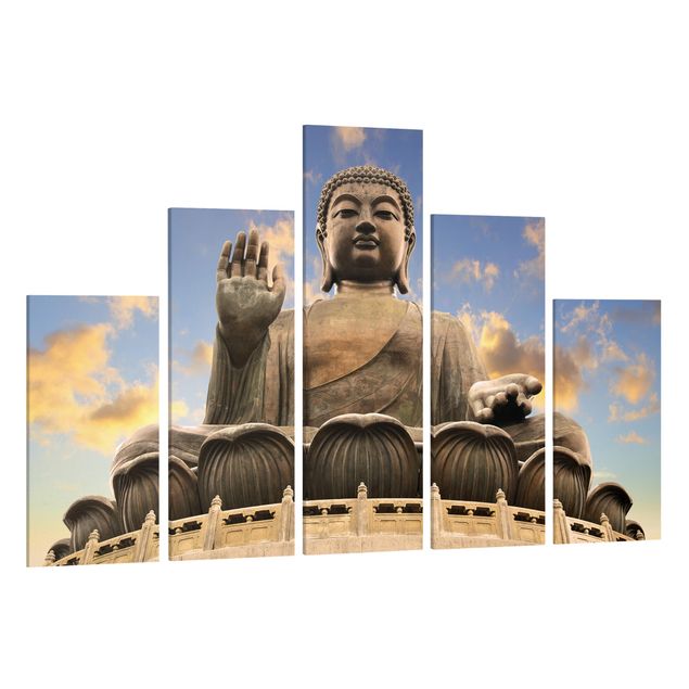 Góry obraz Wielki Budda