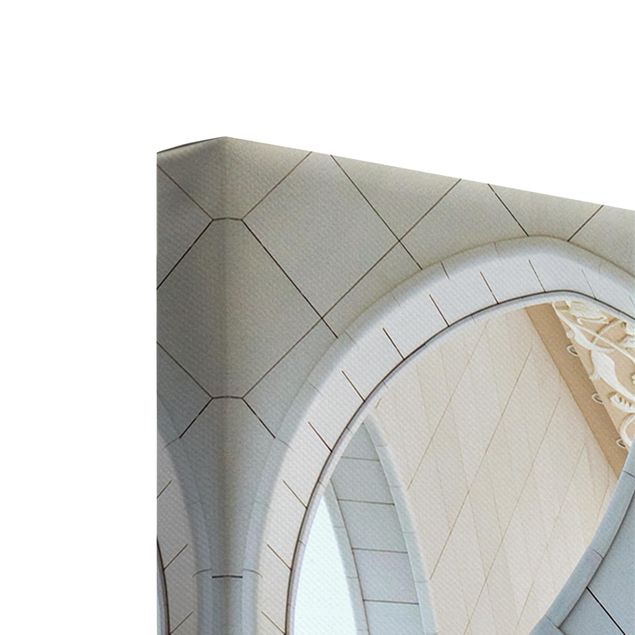 Obrazy na płótnie Meczet w Abu Dhabi