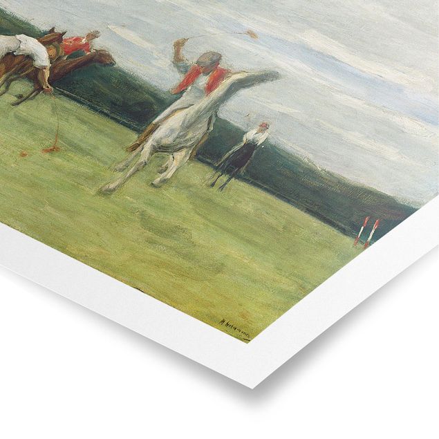 Obrazy artystów Max Liebermann - gracz w polo w Jenisch Park