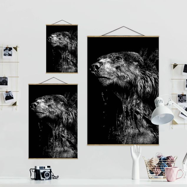 Obrazy portret Niedźwiedź przed Czarnym
