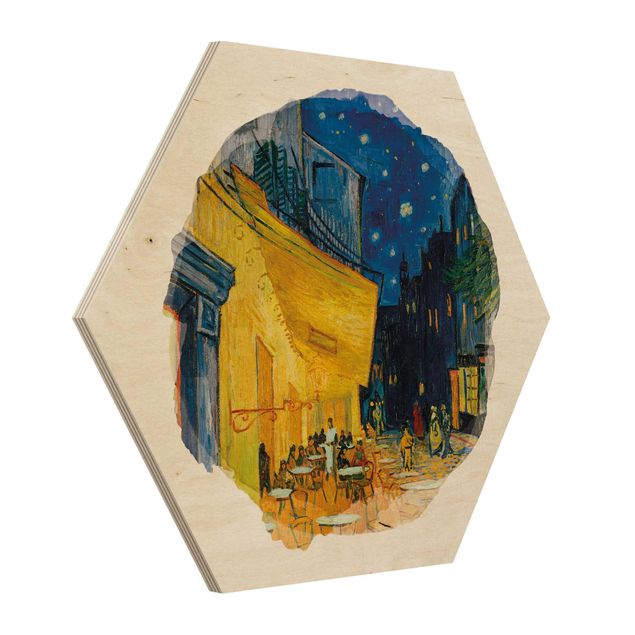 Van Gogh obrazy Akwarele - Vincent van Gogh - Taras kawiarni w Arles