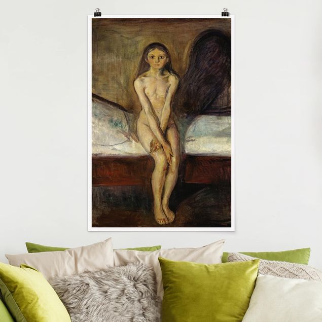 Ekspresjonizm obrazy Edvard Munch - dojrzewanie