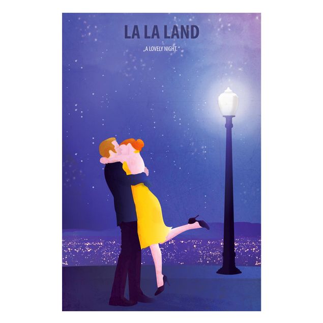 Obrazy do salonu nowoczesne Plakat filmowy La La Land II