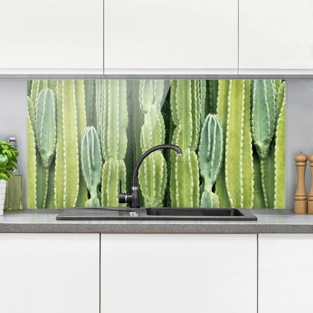 Dekoracja do kuchni Ściana kaktusów