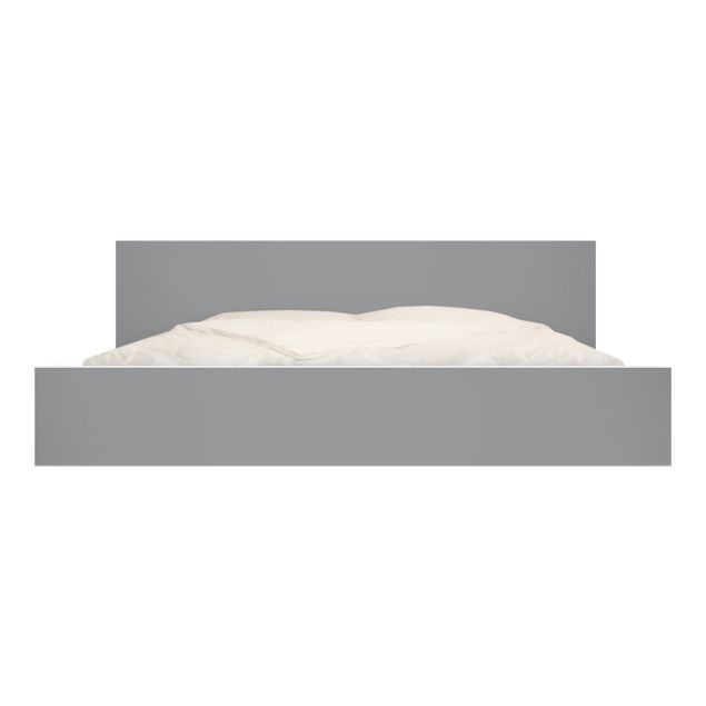 Okleina meblowa IKEA - Malm łóżko 180x200cm - Kolor chłodna szarość