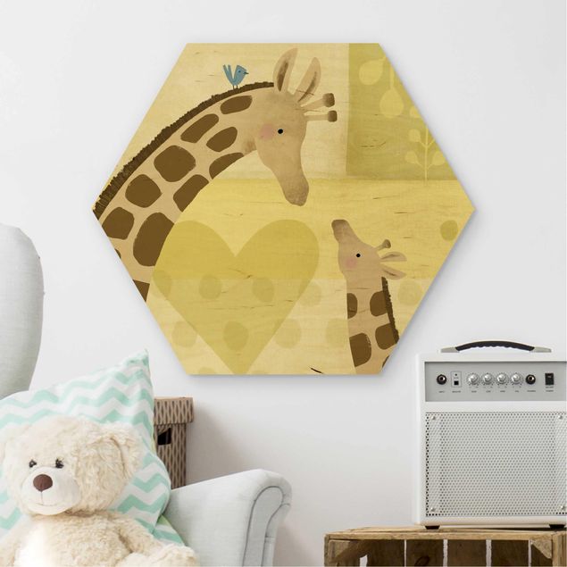 Obrazy na ścianę Mama i ja - Żyrafy