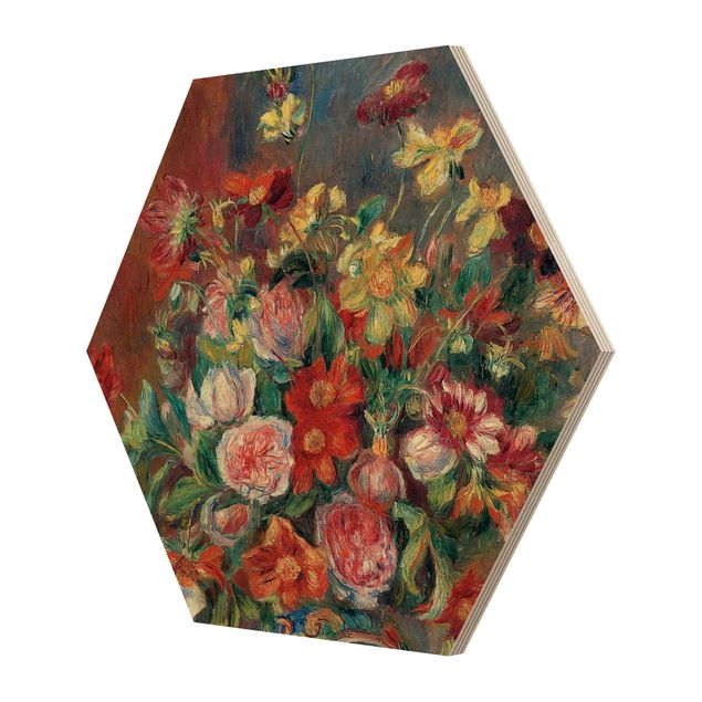 Reprodukcje dzieł sztuki Auguste Renoir - Wazon na kwiaty