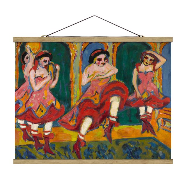 Obraz kolorowy Ernst Ludwig Kirchner - Tancerze Czardy