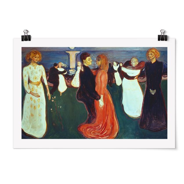 Nowoczesne obrazy Edvard Munch - Taniec życia