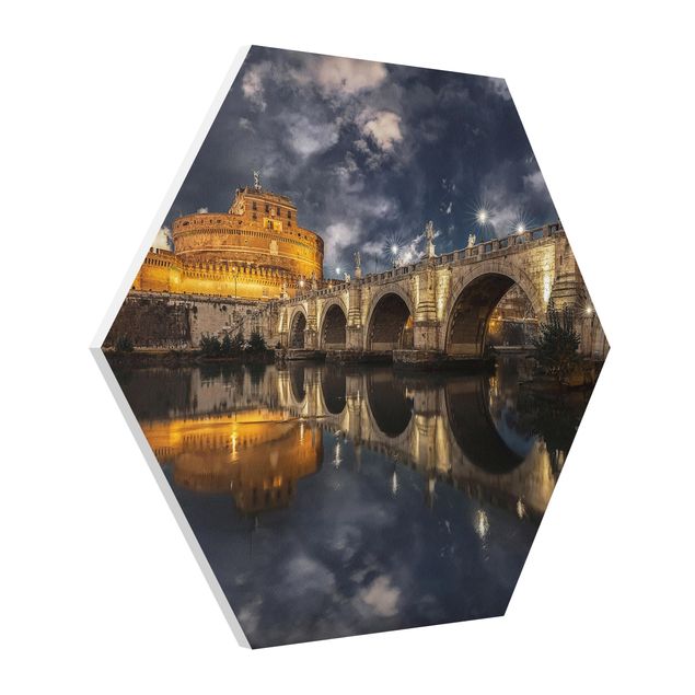 Obrazy Włochy Ponte Sant'Angelo w Rzymie