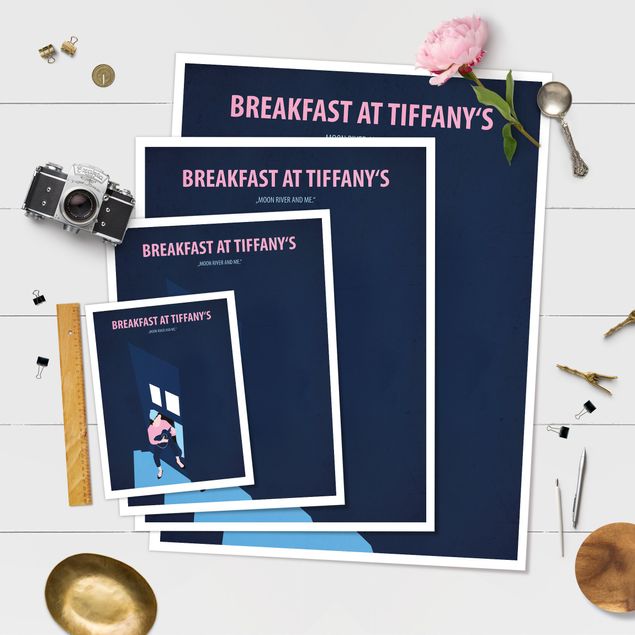 Obrazy na ścianę Plakat filmowy Śniadanie u Tiffany'ego