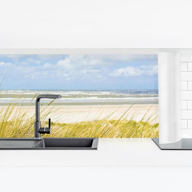 Panel ścienny do kuchni - Na wybrzeżu Morza Północnego