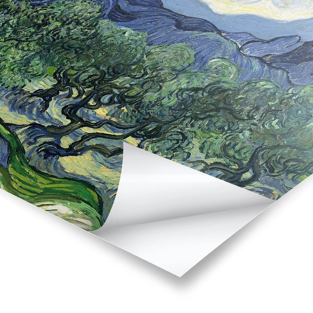 Postimpresjonizm obrazy Vincent van Gogh - Drzewa oliwne