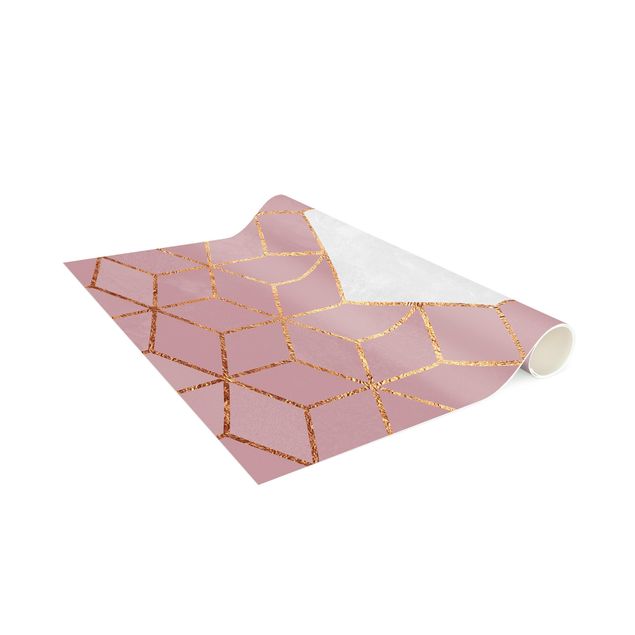 chodnik dywanowy Boss Lady Hexagons Pink