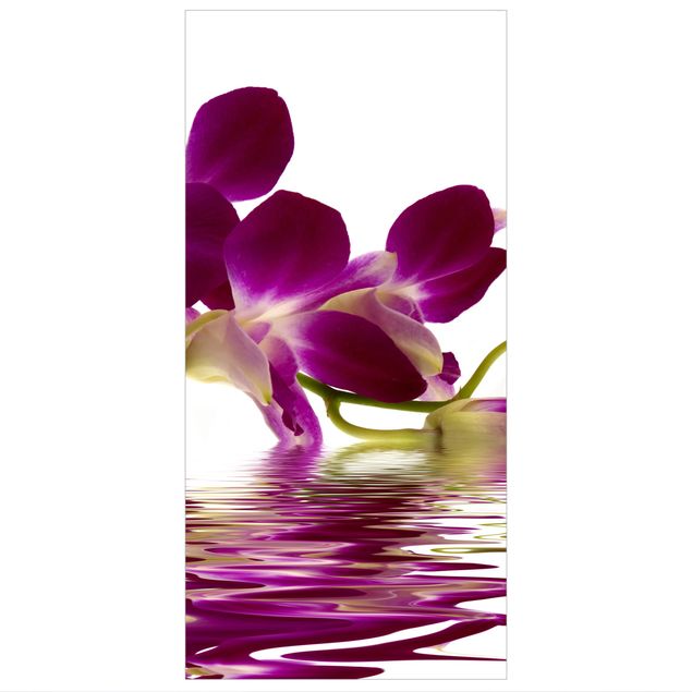 Parawan pokojowy Wody różowej orchidei