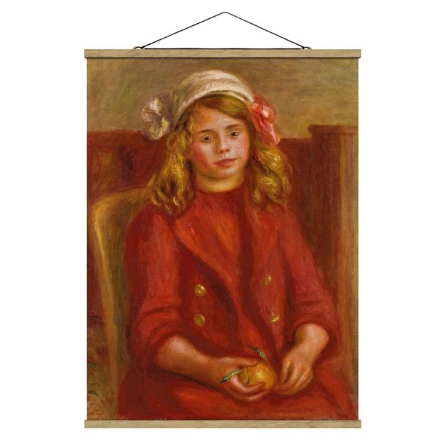 Obrazy impresjonizm Auguste Renoir - Młoda dziewczyna z pomarańczą
