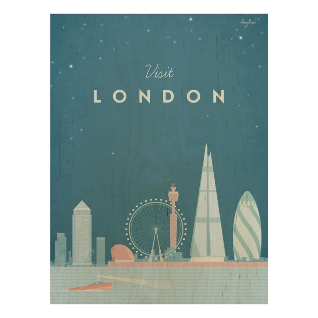 Henry Rivers obrazy Plakat podróżniczy - Londyn