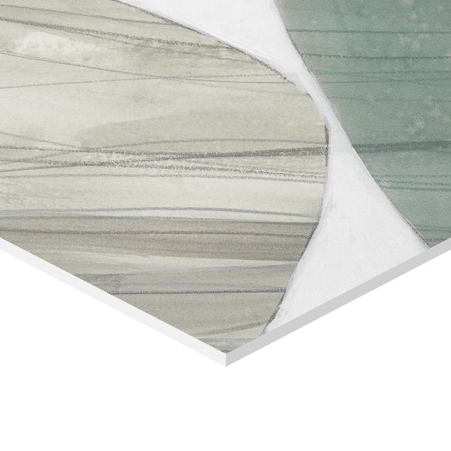 Obraz heksagonalny z Forex - Kamienie jadeitu II